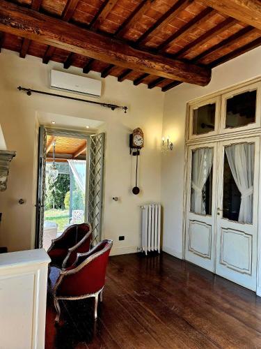 Χώρος καθιστικού στο Casa Orchidea