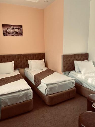 Katil atau katil-katil dalam bilik di Venera-Madinah-ZamZam Halal Hotels Group