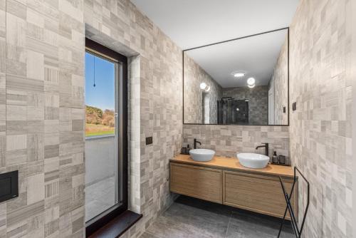 Et badeværelse på Villa Maria