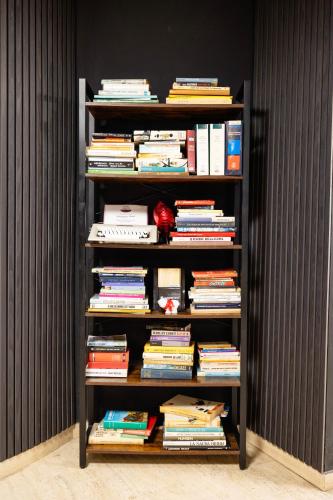 Biblioteca nell'hotel