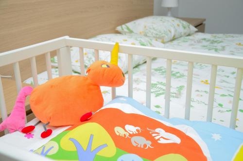 Postel nebo postele na pokoji v ubytování Penzion Na Vršku