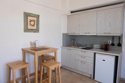 Dapur atau dapur kecil di AquaBlu Syros 4