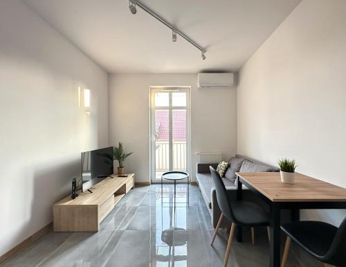 Χώρος καθιστικού στο CopperNest Plac Solny