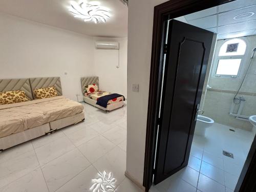 Koupelna v ubytování International Abu Dhabi Hostel