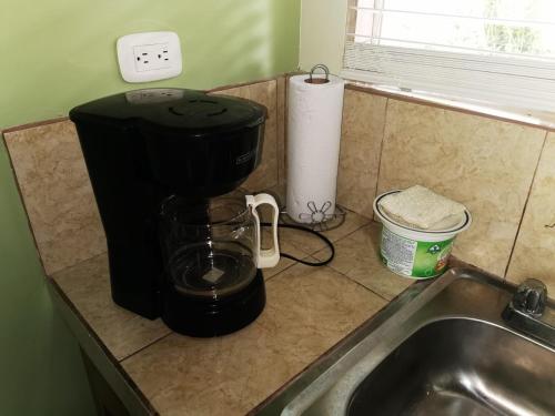 Dapur atau dapur kecil di Casa Tucan