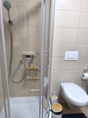 Ein Badezimmer in der Unterkunft Mina Lux