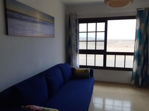 Χώρος καθιστικού στο Apartamentos Cotillo Family