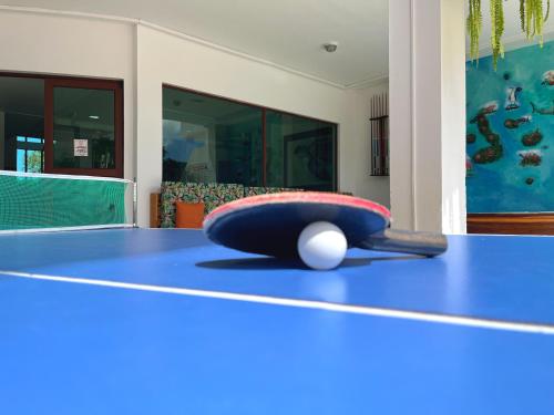 Stolní tenis v ubytování Hotel Tortuga Bay - Galápagos nebo okolí