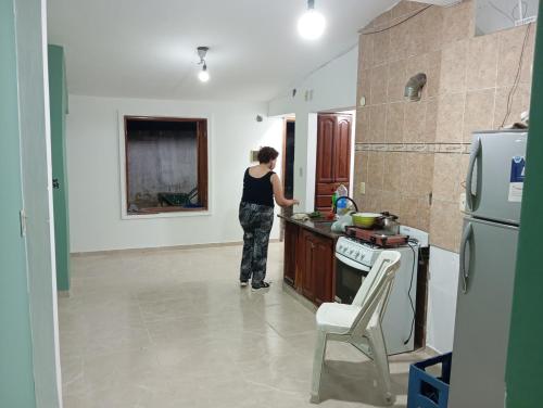Dapur atau dapur kecil di Casa tinajas