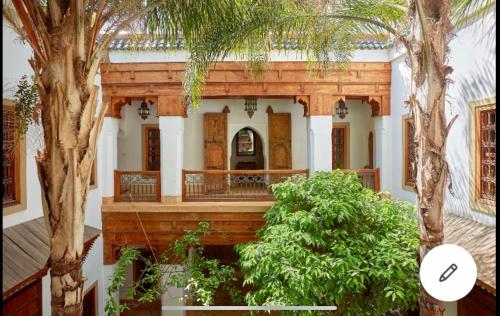 Vrt ispred objekta Riad Dar one