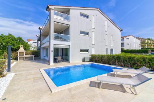 Family friendly apartments with a swimming pool nska, Krk - 23811