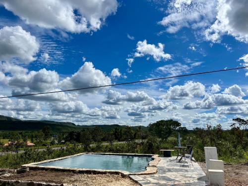 Bazén v ubytování Mundo das Pedras - Área de Camping com Piscina nebo v jeho okolí