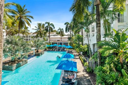 an image of the pool at the resort at Private Beach Club Apartment in Building 2 in Palm Cove