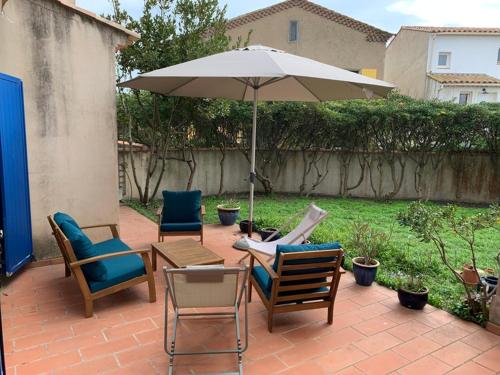 Maison 10 pers, proche mer, terrasse, 2 parkings - FR-1-475-219