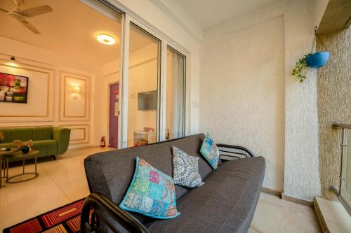 Χώρος καθιστικού στο Affcasa Apartments