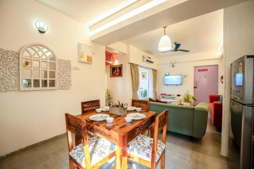 Μια τηλεόραση ή/και κέντρο ψυχαγωγίας στο Affcasa Apartments