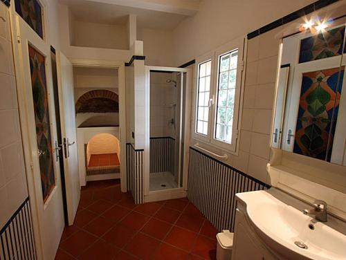 Ένα μπάνιο στο Villa San Giuseppe