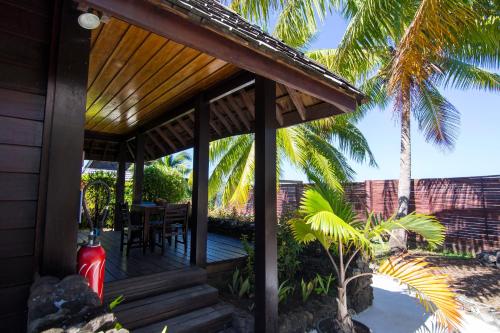 Un jardín fuera de Oa Oa Lodge