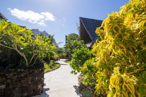 Un jardín fuera de Oa Oa Lodge