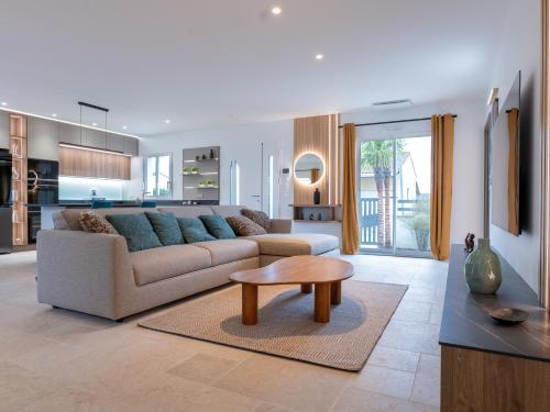 Posezení v ubytování Villa Evasion -Luxe & Confort en Charente-Maritime