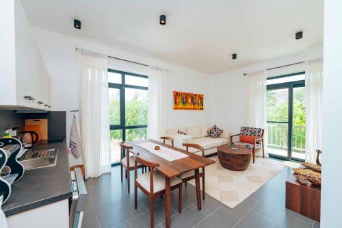 Η κουζίνα ή μικρή κουζίνα στο Zanzibar Stays - Paje Accommodation Collection