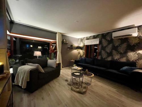 Χώρος καθιστικού στο Ermerlodge