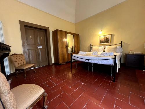 Postel nebo postele na pokoji v ubytování Sangemini Home
