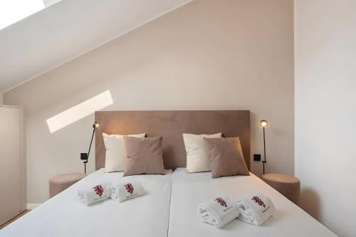 Cama o camas de una habitación en Maso Renner