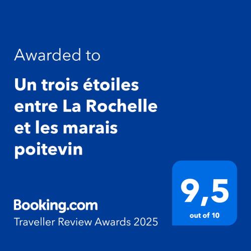 Galeriebild der Unterkunft Un trois étoiles entre La Rochelle et les marais poitevin in Marans