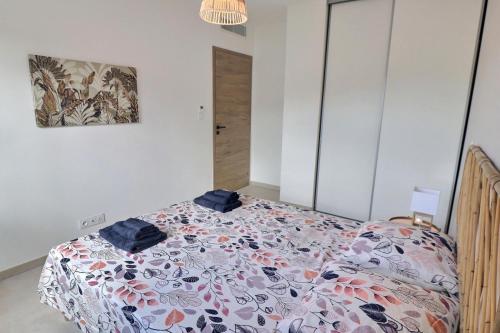 Katil atau katil-katil dalam bilik di Appartement ISULA ROSSA