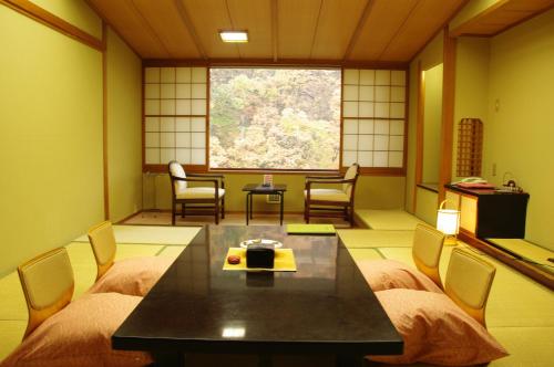 奥飯坂 穴原温泉 匠のこころ 吉川屋にあるシーティングエリア