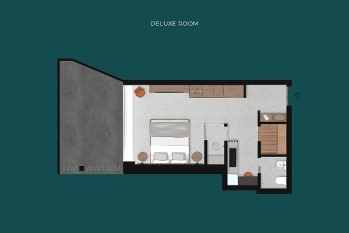 Půdorys ubytování Mohe Boutique Hotel
