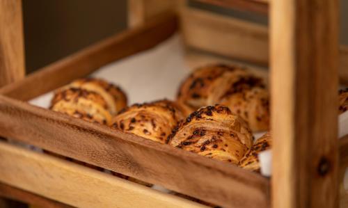 Jídlo v bed and breakfast nebo okolí