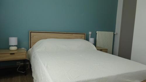 Ένα ή περισσότερα κρεβάτια σε δωμάτιο στο Apartement Bide Artea