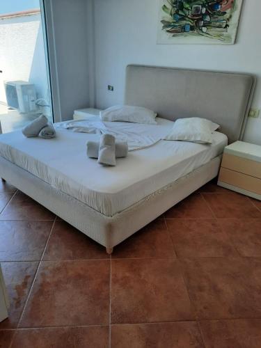 Postel nebo postele na pokoji v ubytování Marea Resort