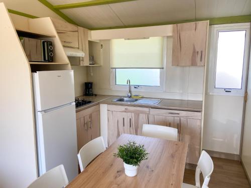 Dapur atau dapur kecil di Camping Armanello