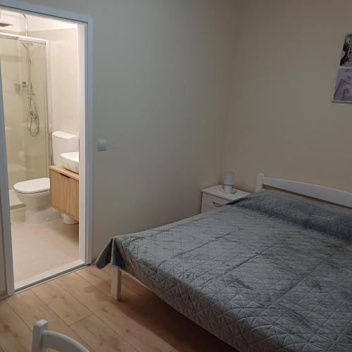 Koupelna v ubytování Rooms Kvestic