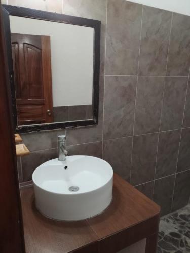 Koupelna v ubytování San Rafael