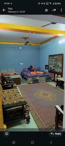TV a/nebo společenská místnost v ubytování Ansari house home stay