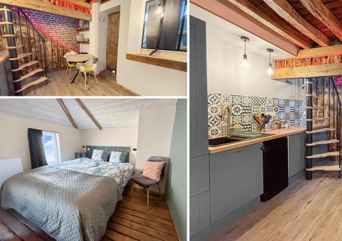 Ένα ή περισσότερα κρεβάτια σε δωμάτιο στο Duplex cosy avec Netflix & Amazon prime
