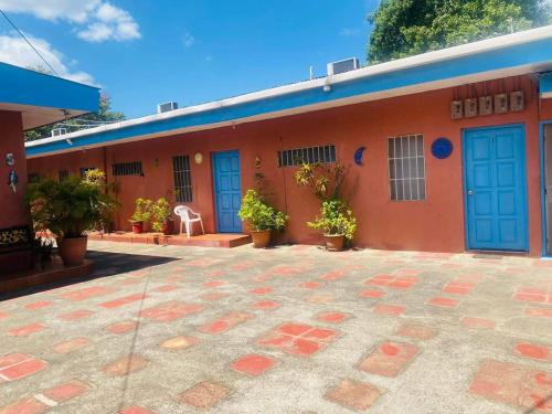 Budova, kde se apartmán nachází