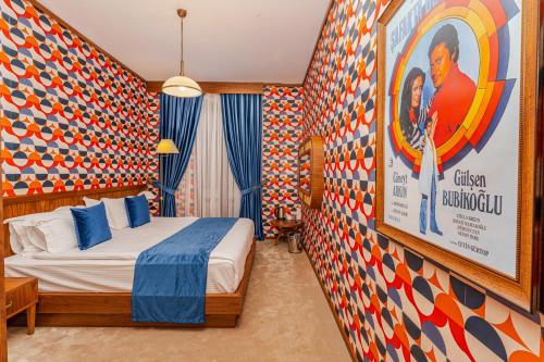 Ένα ή περισσότερα κρεβάτια σε δωμάτιο στο 74 Otel
