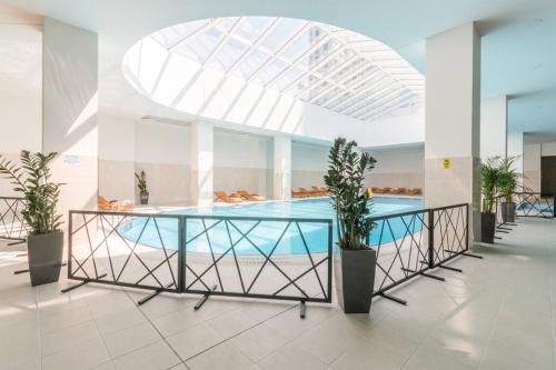 19th Floor Condo in Cevahir with pool fitness