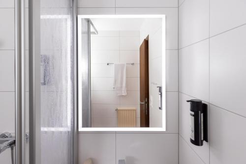 A bathroom at Hotel Katharinenhof STANDARD