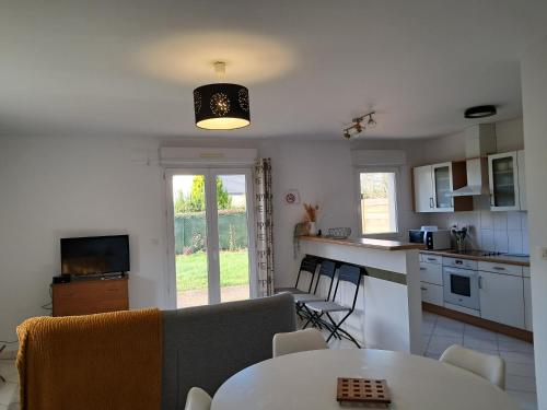 Appartement au RDC avec jardin clos, au calme.