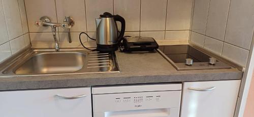 Dapur atau dapur kecil di Apartments Saric