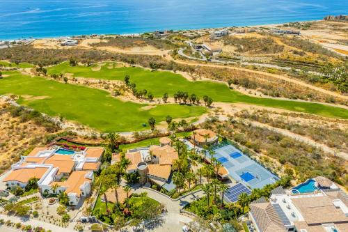 an aerial view of the golf course at the resort at Spacious 5 Bd Villa Fully Staffed w Chauffeur in Puerto Los Cabos! in San José del Cabo