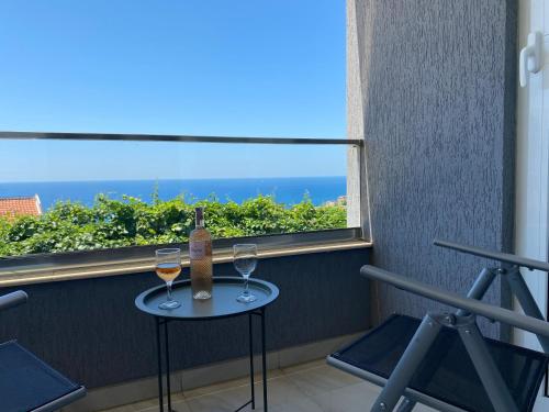 Nespecifikovaný výhled na moře nebo výhled na moře při pohledu z apartmánu