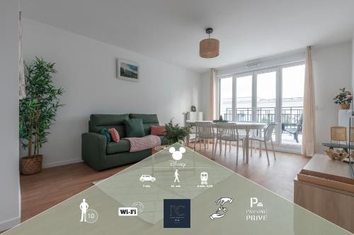 *Disneyland-Paris* 10 pers, Wifi, 2 parkings