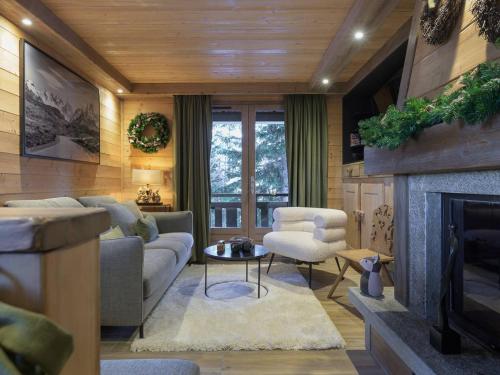 Courchevel 1850: Duplex charmant 6 pers près centre, parking, wifi - FR-1-631-228